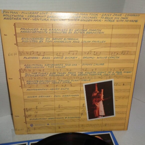 America Live LP. 1977 Original Like New - Picture 3 of 3